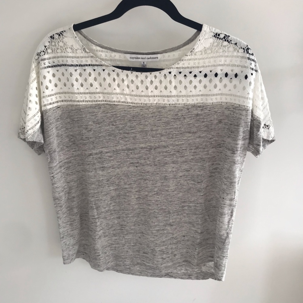 Cupcakes and cashmere top size small